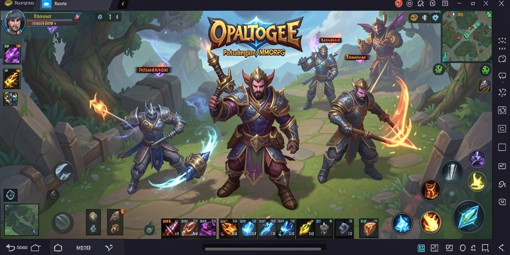 Tampilan gameplay seru dan interaktif di OPALTOGEL.