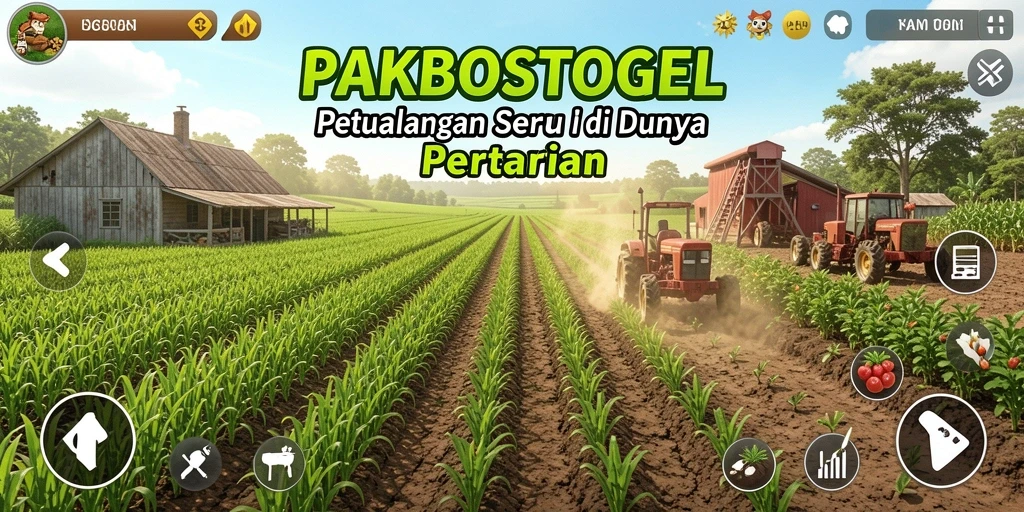 Tampilan gameplay seru dan mendetail dari PAKBOSTOGEL.