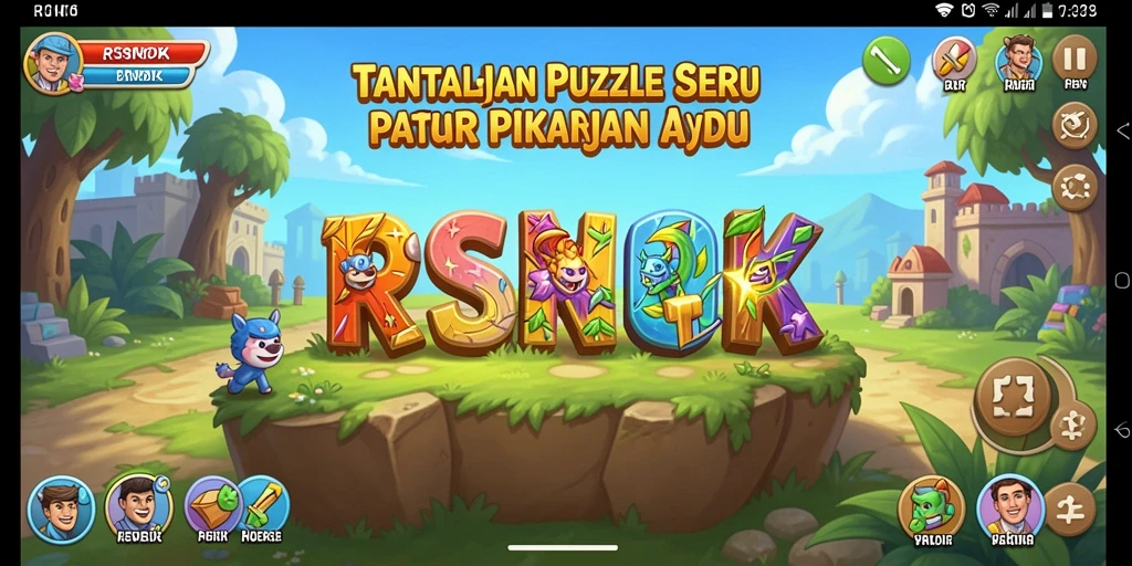 Tampilan gameplay seru dan menantang dari RSNOK.