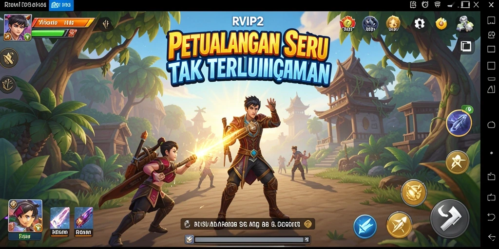 Tampilan screenshot gameplay yang menarik di RVIP2.